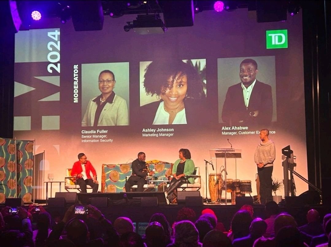 Alex Ahabwe speaking at a TD professional event